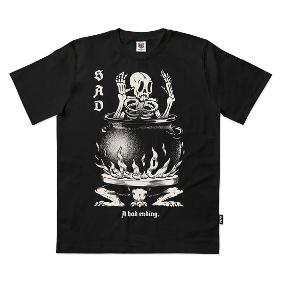 The Dudes Ανδρική κοντομάνικη μπλούζα Sad Front Classic T-Shirt